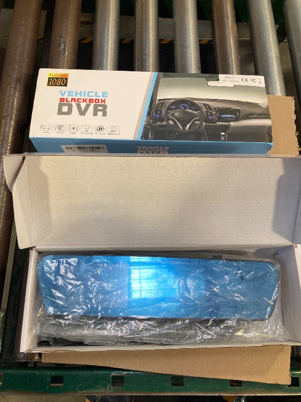 Photo 1 of Mirror Dash Cam Front and Rear Dash Car Camera 4 inch 1080P IPS Screen Rear View Mirror Dash Cam Mount with Loop Recording Motion Detection Reverse Assistance