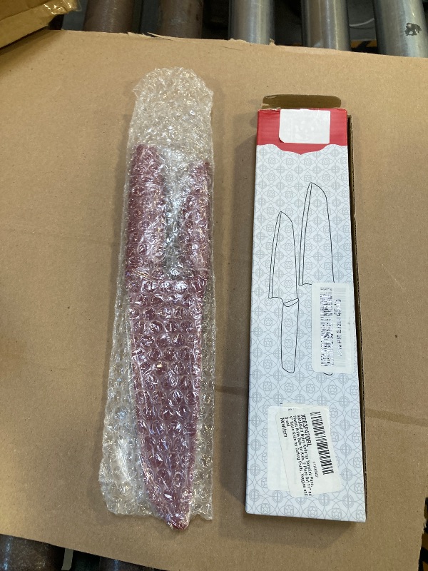Photo 1 of SWIBINJIT Nylon Knife for Nonstick Pans, Plastic Knife Safe for Kids, 2 Piece Set 11” and 9” Nylon Knife for Cutting Fruits, Veggies and Bread