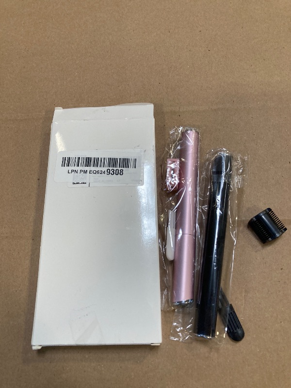 Photo 1 of Chumia 2 Pcs Electric Eyebrow Trimmer Women Precision Face Razors Mini Shaver with Comb Christmas Women Gift Battery Operated Personal Epilator for Face Neck Fuzz Lips Leg(Pink, Black)