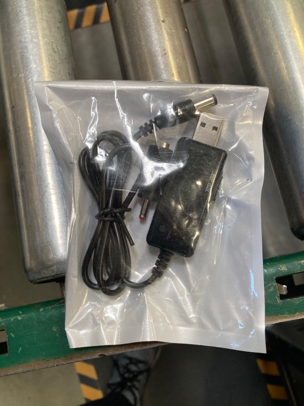 Photo 1 of DROK USB to 9v, 5v to 12v Step Up, USB Cable DC 5V Boost to 9V 12V Voltage Converter 1A Step-up Volt Transformer Power Regulator Line with LED Display