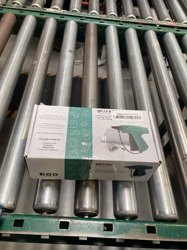 Photo 1 of GILLRAJ® Price Tagging Gun with 5000pcs 2" Long Hang Tag Fasteners Barbs & 6 Needles, Retail Pricing Tag Attacher Gun for Stores Consignment Garage Yard Sale ?Not a Stitch Gun?
