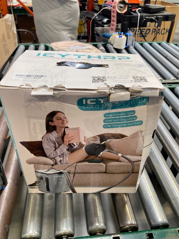 Photo 1 of ICYTHRP Cold Therapy Machine with Programmable Timer, Portable Ice Machine for Knee After Surgery, Knee Replacement Recovery System for Pain Relief w/Compression Pad for Shoulder, Hip and Ankle