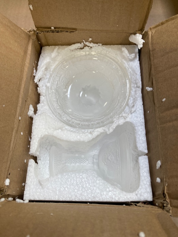 Photo 1 of ULTNICE Glass Guardian Cup: Buddhist Glass Water Offering Cup Compact and Practical Holy Water Bowl Transparent for Worship and Meditation 4.33 Inch