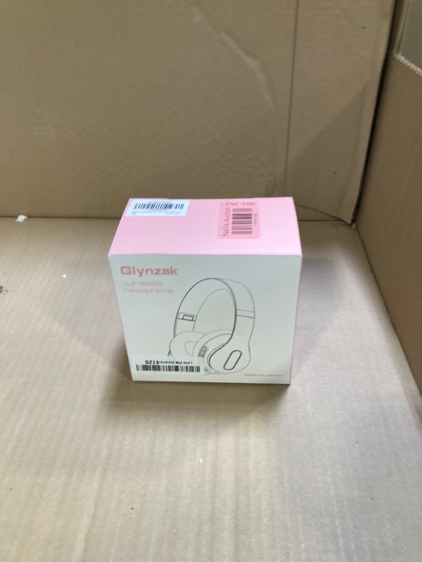 Photo 1 of Glynzak Wireless Bluetooth Headphones Over Ear, 65H Playtime HiFi Stereo Headset with Microphone and 6EQ Modes Foldable V5.3 Bluetooth Wireless Headphones for Travel Computer Laptop