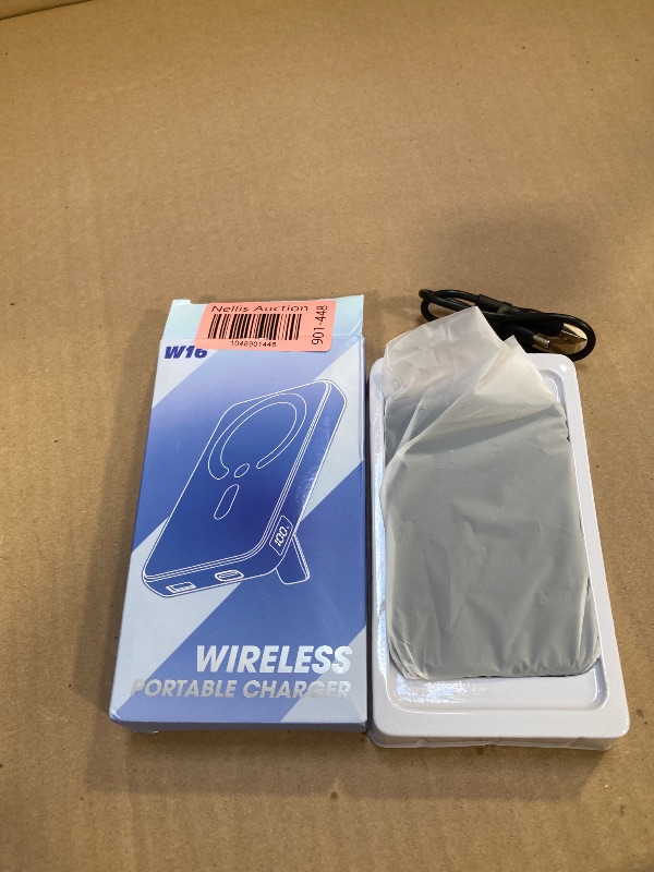 Photo 1 of CHUSII for Magsafe Portable Charger, 12000mAh Wireless Magnetic Power Bank with Stand and PD 20W USB C Fast Charging, for Magsafe Battery Pack Compatible with iPhone 16/15/14/13/12 Pro/Pro Max Series