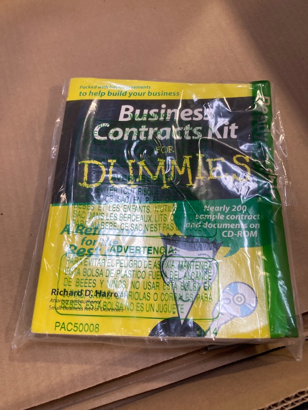Photo 1 of Business Contracts Kit for Dummies