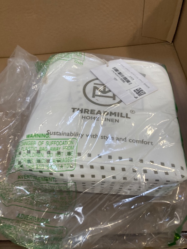 Photo 1 of Threadmill Supima Luxury Cotton Sheets - California King, 1000 Thread Count Sateen Weave, 4 Pc Set, Deep Pocket, Hotel White