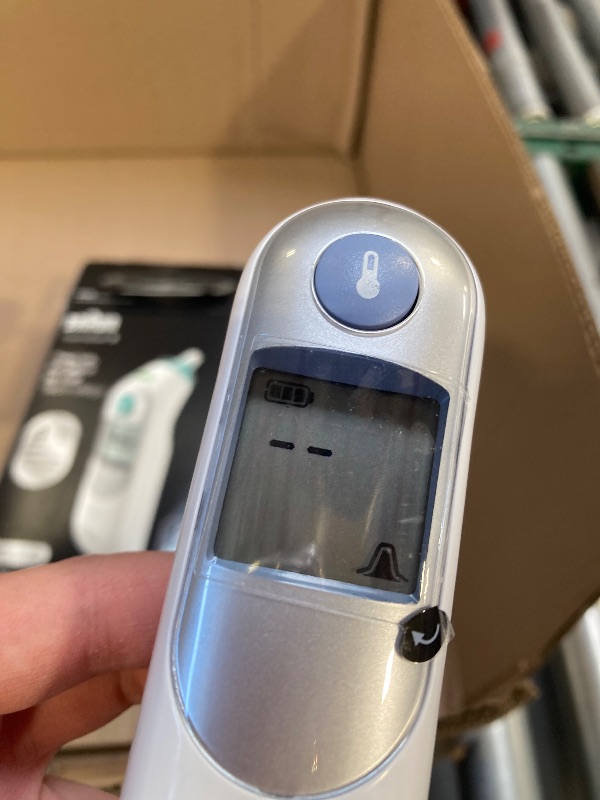 Photo 1 of Braun ThermoScan 5 Ear Thermometer - ExacTemp Stability Indicator for Professional Accuracy, Digital Display, Baby and Infant Friendly, No. 1 Brand Recommended by Pediatricians, FSA and HSA Eligible