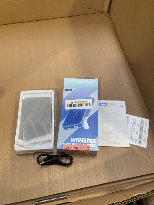 Photo 1 of CHUSII for Magsafe Portable Charger, 12000mAh Wireless Magnetic Power Bank with Stand and PD 20W USB C Fast Charging, for Magsafe Battery Pack Compatible with iPhone 16/15/14/13/12 Pro/Pro Max Series