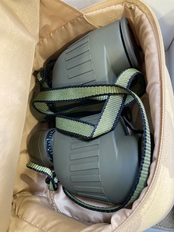 Photo 1 of Steiner Military-Marine Series Binoculars, Lightweight Tactical Precision Optics for Any Situation, Waterproof, Green, 7x50