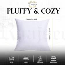 Photo 1 of raajsee 16x16 Pillow Insert Firm nd Fluffy Down Alternative Throw Pillows for Couch, Pillow Stuffing for Couch Sham Filler, Sofa Pillow from 16x16, Throw Pillow Inserts 16 x 16