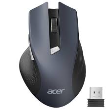 Photo 1 of acer Wireless Mouse for Laptop, 2.4GHz Computer Mouse 3 Adjustable DPI Office Cordless USB Mice with USBA Receiver, 6 Buttons, 1600 DPI, Medium to Large Sized Hands Compatible with PC, Laptop, Desktop