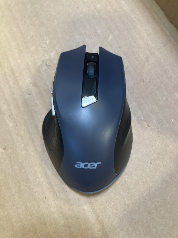 Photo 1 of acer Wireless Mouse for Laptop, 2.4GHz Computer Mouse 3 Adjustable DPI Office Cordless USB Mice with USBA Receiver, 6 Buttons, 1600 DPI, Medium to Large Sized Hands Compatible with PC, Laptop, Desktop