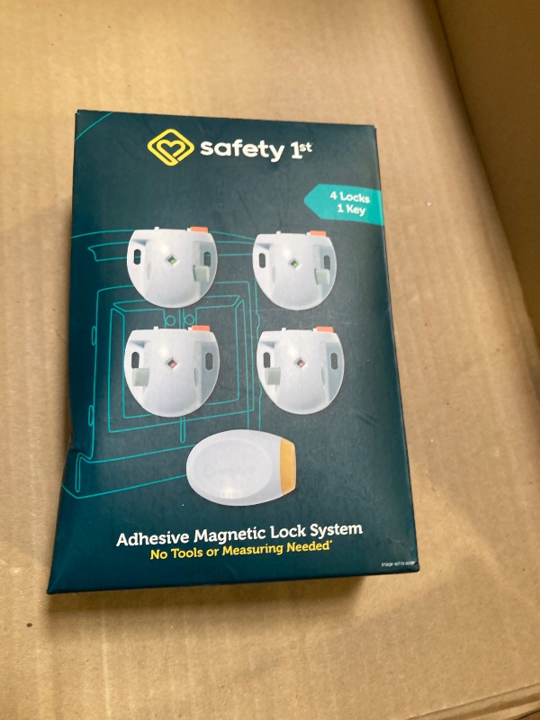Photo 1 of Safety 1st Adhesive Magnetic Lock System, 4 Locks And 1 Key