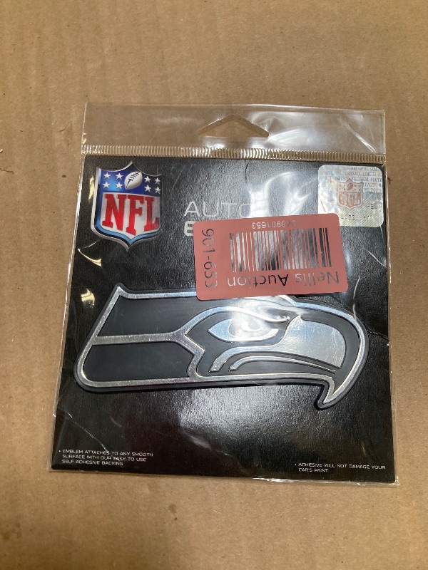 Photo 1 of Rico Industries NFL Chrome Finished Auto Emblem 3D Sticker
