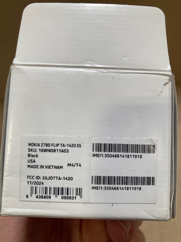 Photo 1 of Nokia 2780 Flip | Universally Compatible with All Mobile Carriers | Black