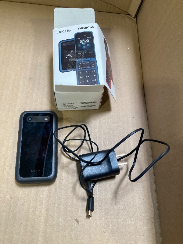 Photo 1 of Nokia 2780 Flip | Universally Compatible with All Mobile Carriers | Black