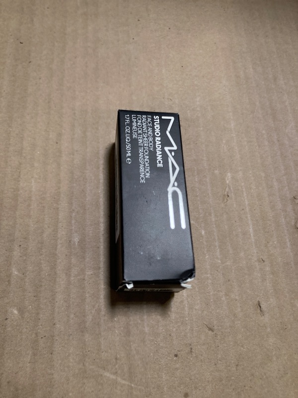 Photo 1 of Mac Studio Radiance Face and Body Radiant Sheer Foundation C6 50 Ml/1.7 Ounce
