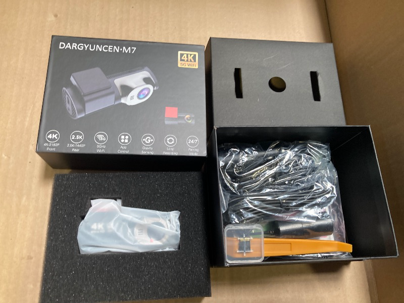 Photo 1 of Dash Cam Front and Rear,3" IPS Dash Camera for Cars,Car Camera 4K Front & 1080P Rear,5GHz WiFi&APP dashcams,G-Sensor,Night Vision,24/7 Parking Monitoring,Loop Recording,free64GB,Wide Angle Car DVR