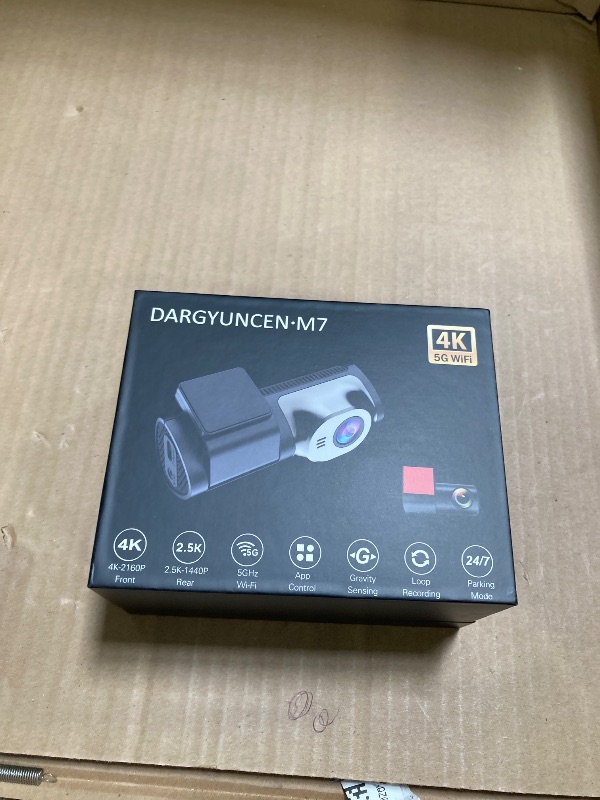 Photo 1 of Dash Cam Front and Rear,3" IPS Dash Camera for Cars,Car Camera 4K Front & 1080P Rear,5GHz WiFi&APP dashcams,G-Sensor,Night Vision,24/7 Parking Monitoring,Loop Recording,free64GB,Wide Angle Car DVR