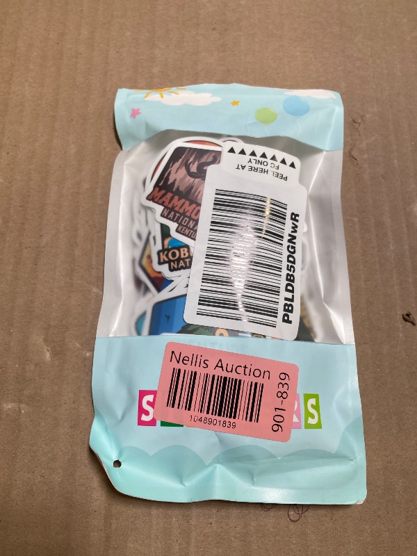 Photo 1 of 156 Pcs National Parks Sticker Pack, Outdoor Nature Camping Hiking Inspired Waterproof Vinyl Decals for Water Bottles Laptop Car, Travel Adventure Partks Sticker