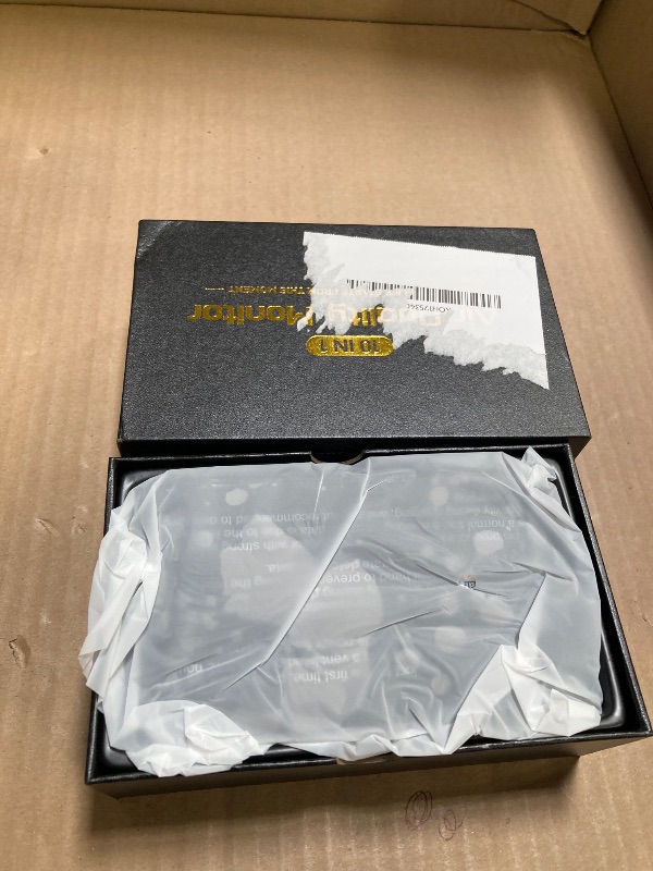 Photo 1 of 10 in 1 Indoor Air Quality Monitor with Portable Sensors for CO2, PM2.5, Temperature & Humidity,VOC Sensor and AQI,Accurate Formaldehyde,CO2 Detector Monocular,Suitable for Home,Black E1