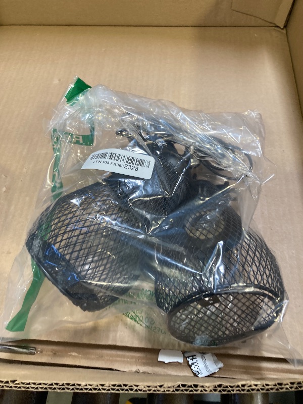 Photo 1 of Retisee 2 Pcs Reptile Heat Lamp Cap Reptiles Anti-Scald Lampshade with Power Switch and Anti-bite Hook for Lizards Snakes Chicks, Bulb 100w Not Included