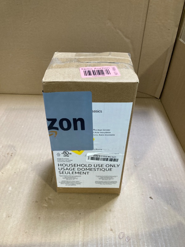 Photo 1 of Amazon Basics Electric Coffee Grinder, Coffee Bean and Spice Grinder, With Heavy-Duty Stainless Steel Grind Blades