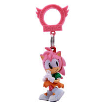 Photo 1 of Just Toys LLC Sonic The Hedgehog Backpack Hangers – Series?5 Collectible Keychain with Blind Box Random Surprise (Sonic, Tails, Amy, Knuckles & Glow?in?The?Dark Super Sonic)