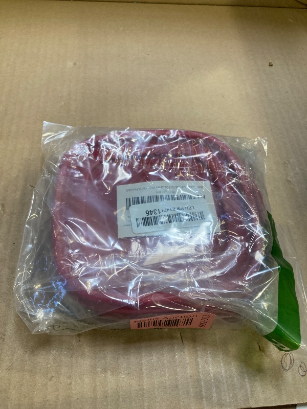 Photo 1 of 3/5/7 Cup Replacement Lids for Rubbermaid Food Storage Containers Steam Vent (4-Pack, Red)