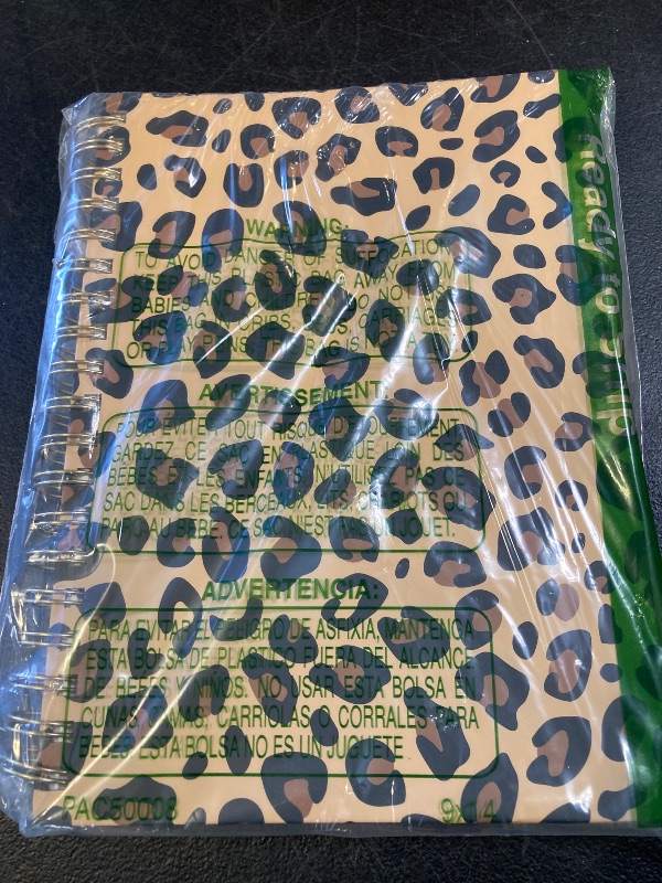 Photo 1 of Lined Spiral Notebook Journal for Work, 300 Pages Thick B5 (7.1"x10") College Ruled Journal for Women & Writing, Hardcover Notebook for Note Taking, Perfect for Office Home School Supplies, Leopard