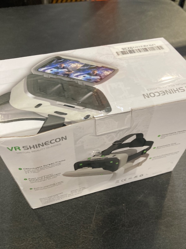 Photo 1 of VR Headset for Smartphones 4.7-7 Inch with Bluetooth Controller,Aspheric HD Lens, Adjustable Focus & IPD,Ventilated Design