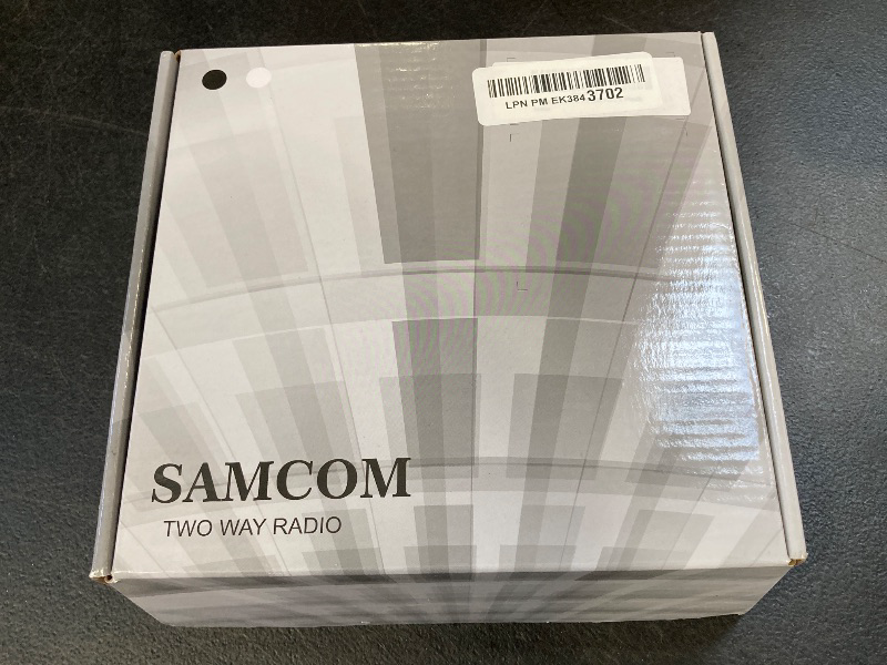 Photo 1 of SAMCOM Long Range Two Way Radios Rechargeable 2 Watt, 3000mAh High Power 2 Way Radios Handheld UHF Programmable Walkie Talkies for Adults, Group Call for Business Construction Warehouse, 1 Pack