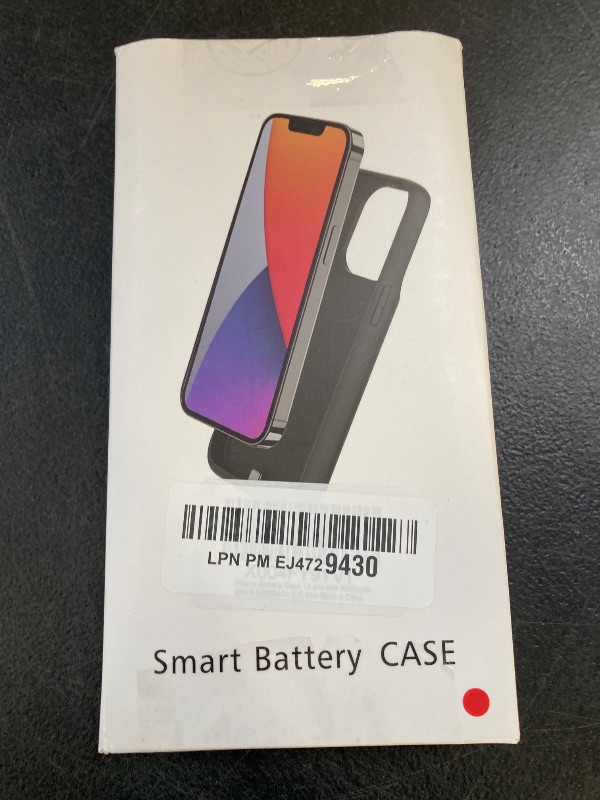 Photo 1 of Battery Case for iPhone 14 Pro Max/14 Plus/13 Pro Max,[2025 Upgraded] 8600mAh Ultra-Slim Portable Extended Charger Case Cover for iPhone 13 Pro Max/14 Pro Max/14 Plus Charging Case (6.7 Inch)-Red