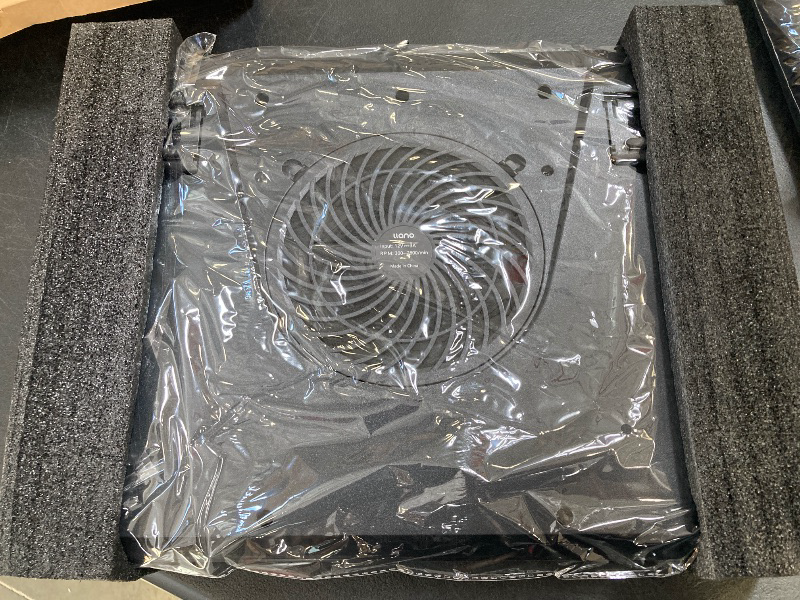 Photo 1 of llano Laptop Cooling Pad, Gaming Laptop Cooler with Powerful Turbo Cooling Fan(5.5inch Diameter), Infinitely Variable Speed, Touch Control, 3-Port USB A, Sealed Foam for Fast Cooling Laptop 15.6-21in