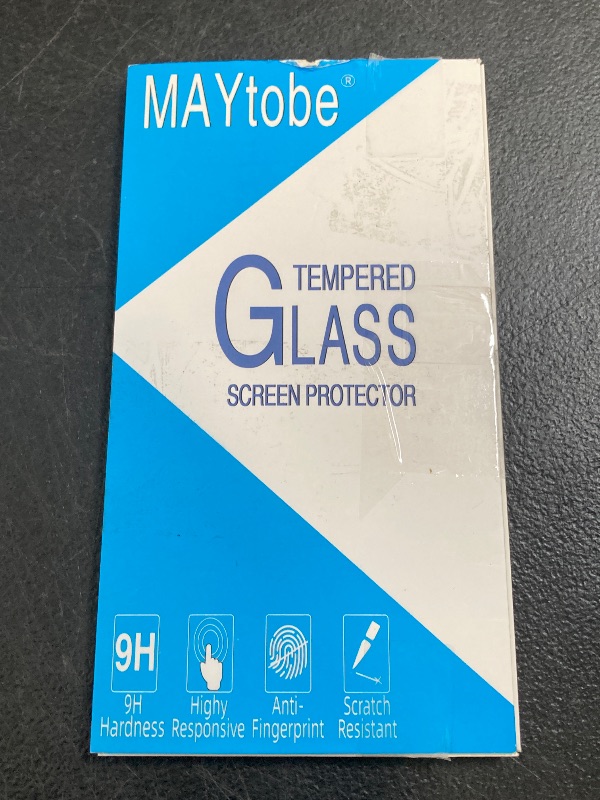 Photo 1 of MAYtobe [2-Pack Privacy Screen Protector Designed for iPhone 16 Pro Max Anti-Blue Light Tempered Glass, Eye Protection, Blue Anti-Spy, Colorful Gradient, Anti-Scratch