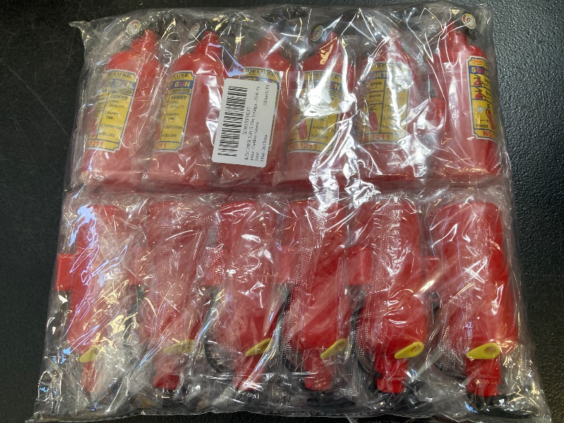 Photo 1 of KIMOBER 12PCS Fire Extinguisher Toys, Mini Extinguisher Water Squirt Guns Toy for Swimming Pool Party Favors, Kids Summer Outdoor Games