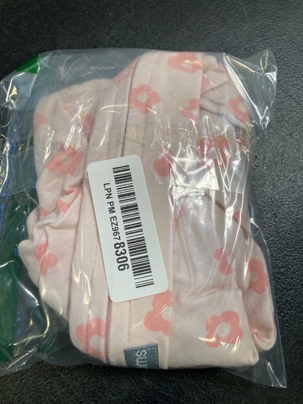 Photo 1 of SwaddleMe by Ingenuity Compression Baby Swaddle Pod, Two-Way Zipper for Easy Diaper Changes, Improves Sleep & Calms Startle Reflex, 0-2 Months, 1.0 TOG, 1-Pack - Flower Confetti