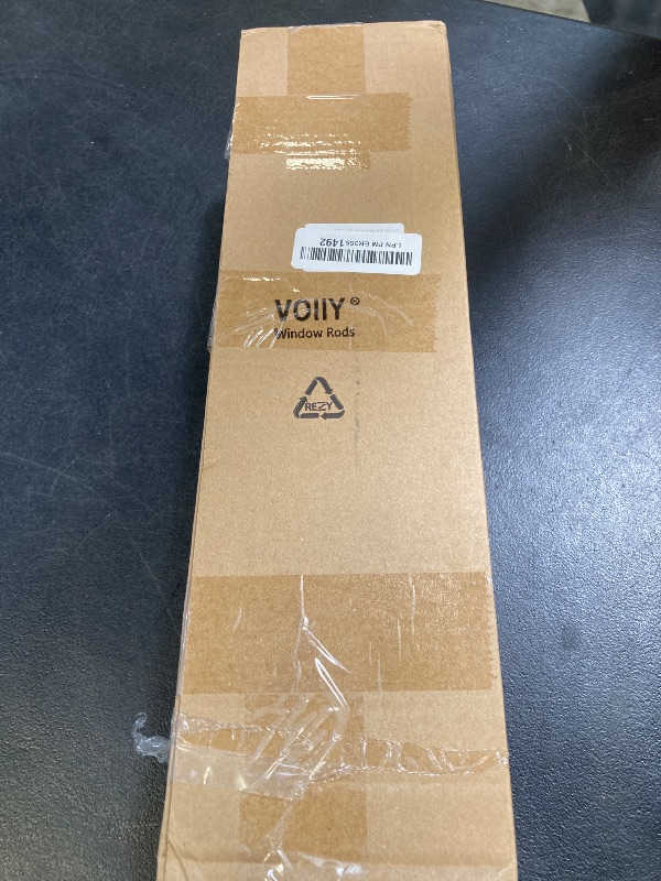 Photo 1 of VOIIY 2 Pack Gold Curtain Rods for Windows 48 to 84 Inch(4-7 Feet),1" Diameter Drapery Rods with Modern Style End Cap Finials,Size:36-88 Inch, Warm Gold