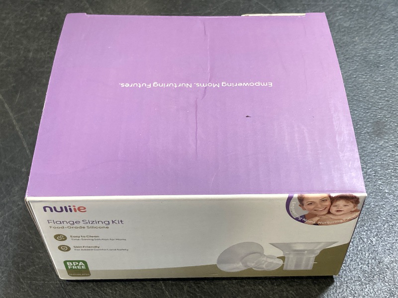 Photo 1 of Nuliie 10PCS Flange Sizing Kit 13/15/17/19/21mm for 24mm Flange/Shield of Most Pumps, Silicone Flanges Insert for Momcozy/Spectra Electric Breast Pumps, Pumping Essential Kit for Moms