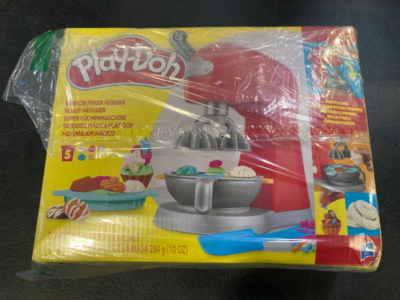 Photo 1 of Play-Doh Kitchen Creations Magical Mixer Playset, Toy Mixer with Play Kitchen Accessories, Arts and Crafts for Kids 3 Years and Up