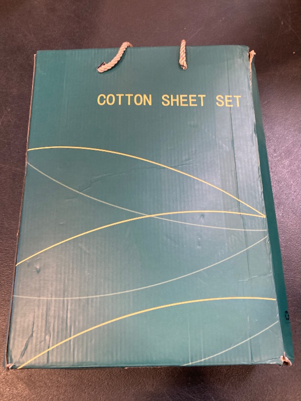 Photo 1 of LBRO2M 100% Egyptian Cotton Sheets Set 1000 Thread Count, Queen Size Bed Sheet 4 Piece Sets, Long Staple,16 Inches Deep Pocket, All Season, Bedding Super Soft Breathable, Sateen Weave(White)