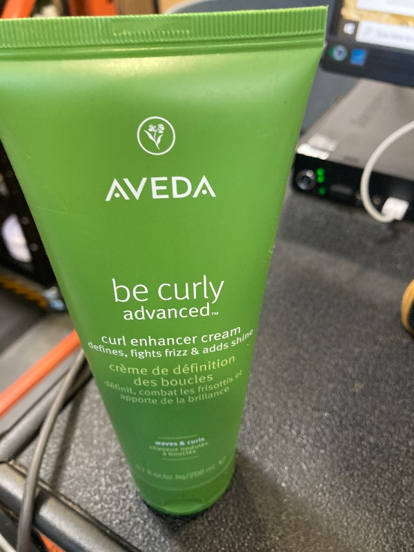 Photo 1 of Aveda Be Curly Advanced Curl Enhancer Cream | Defines Curly and Wavy Hair | Reduces Frizz, Adds Shine | Silicone Free | 98% Naturally Derived*, 6.7 Fl Oz