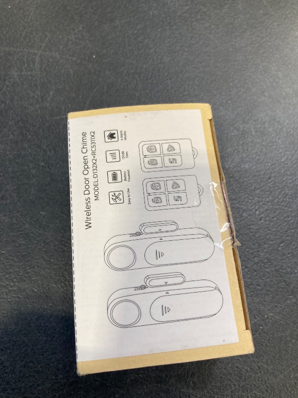 Photo 1 of Wireless Door Alarm When Opened with Remote (2 Pack), Window Sensor Alarms for Home Security, Kids Safety, Dementia, Sliding Glass Door, 120dB Burglar Alert for House Garage/Apartment/Business Entry