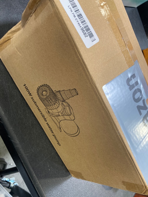 Photo 1 of TONGCHANT 100W 1800 GPH Pond Pump for outdoor Ponds and Water Garden, Water Fountain Pump with 20FT Cord, 180° Adjustable Outlet, Pond Waterfall Pump, Barrier Bag, Ultra-Quiet, UL Listed