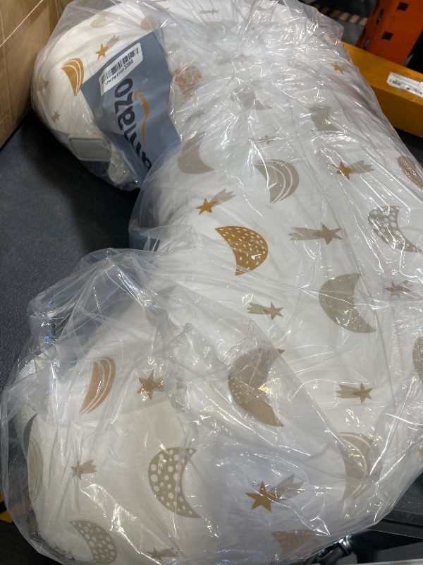 Photo 1 of Momcozy Original Nursing Pillow for Breastfeeding-Pioneering Safety Fence- Wider Feeding Pillows for More Support for Mom & Baby- Easier Nursing & Hand Free- Fit for All, Removable Cotton Cover