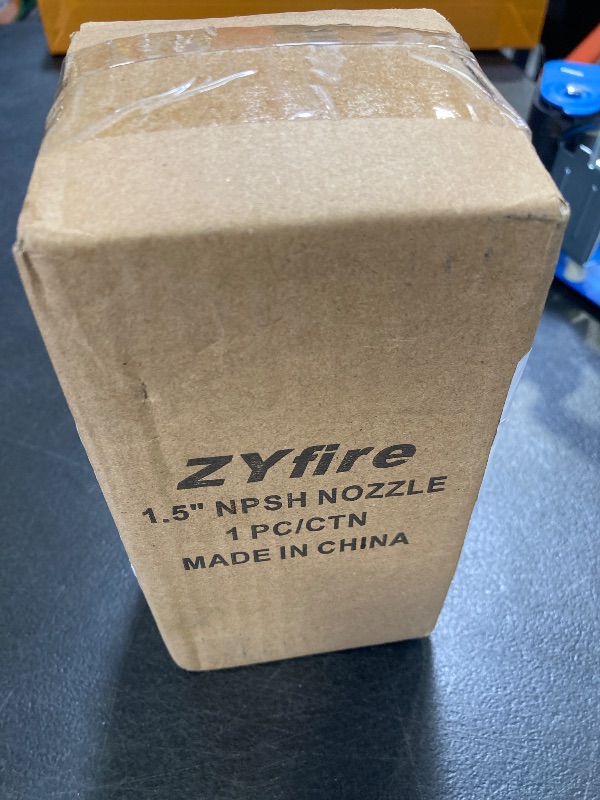 Photo 1 of ZYfire Fire Hose Nozzle - 1-1/2" NPSH Heavy Duty Fire Suppression Nozzle with Aluminum Camlock Fitting 1-1/2 inch Fire Hose Constant Flow Fog Nozzle (Not for NST/NH Thread)