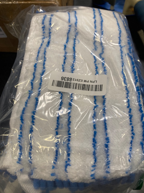 Photo 1 of 4 Pack Mop Heads Replacements Compatible with O-cedar Dual-Action Flip Mop,Microfiber&Chenille Mop Replace Head for Dry/Wet Use,Double-sided,Reusable and Washable Dust Mop Refills for Floor Cleaning