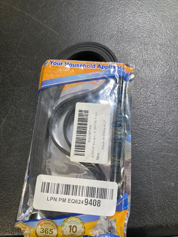 Photo 1 of KEEPOW Vacuum Belt for Eureka, Part E0205 Belt for Eureka, Power Speed Vacuum Belts fit for Eureka NEU182B, NEU182A, NEU188A, NEU181, NEU180, NEU180B, NEU182, NEU186, NEU188, 4 Pack