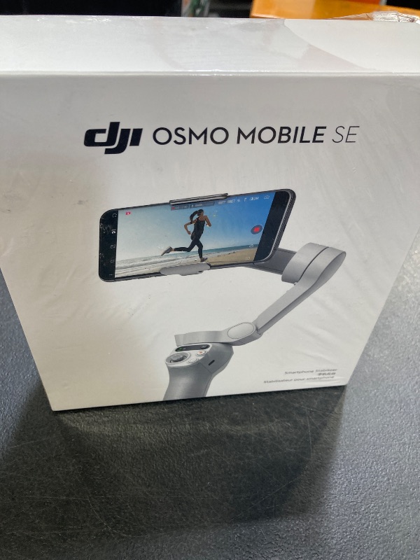 Photo 1 of DJI Osmo Mobile SE, 3-Axis Phone Gimbal, Portable and Foldable, Gimbal Stabilizer for iphone, Andriod, ShotGuides, ActiveTrack 6.0, Vlogging Stabilizer for Youtube, TikTok, Travel